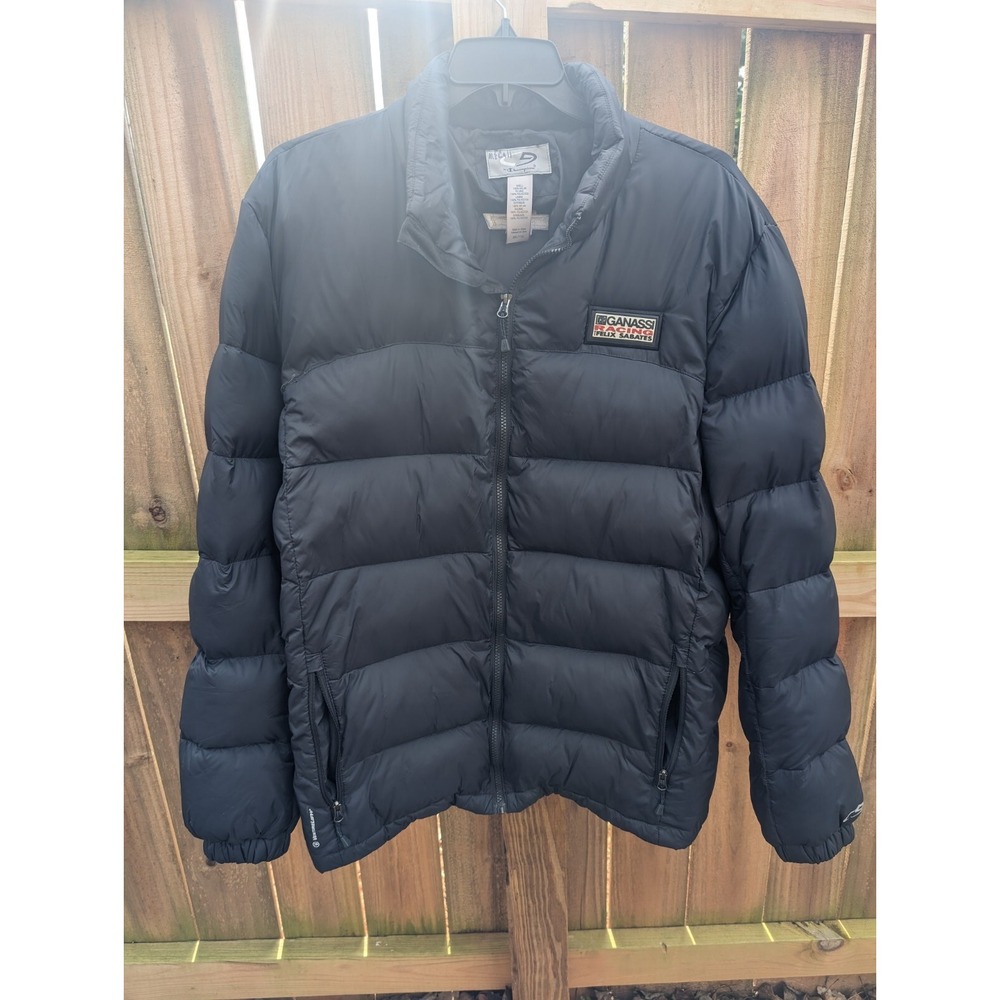 Champion Chip Ganassi Racing Nascar Chevrolet Chevy Puffer Jacket Mens XXL